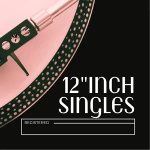12inch singles technics sl1200 met roze plaat voor de mooiste singles, platen en vinyl