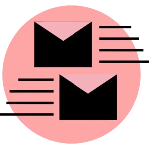 Snelle verzinding van vinyl platen singles en lp's roze logo