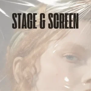 Stage & Screen afbeelding achter plastic logo voor albums van Love4vinyl.com
