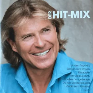 De CD-hoes van Hansi Hinterseer - Der Hit-Mix, met een vrolijke Hansi Hinterseer in de bergen