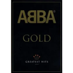 De officiële DVD-hoes van ABBA – Gold (Greatest Hits), de verzameling met alle grote videoclips