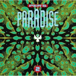 De officiële voorkant van de CD Per's Paradise 2, gemixt door DJ Per en uitgebracht door ID&T in 1995