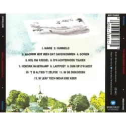 De legendarische achterkant van de hoes van het album 'D'n Achterhoek Tsjoek' van Normaal, uitgebracht door Warner Music